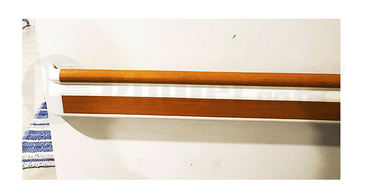 Indoor Anti-Collisioncorridor Metope PVC Handrails