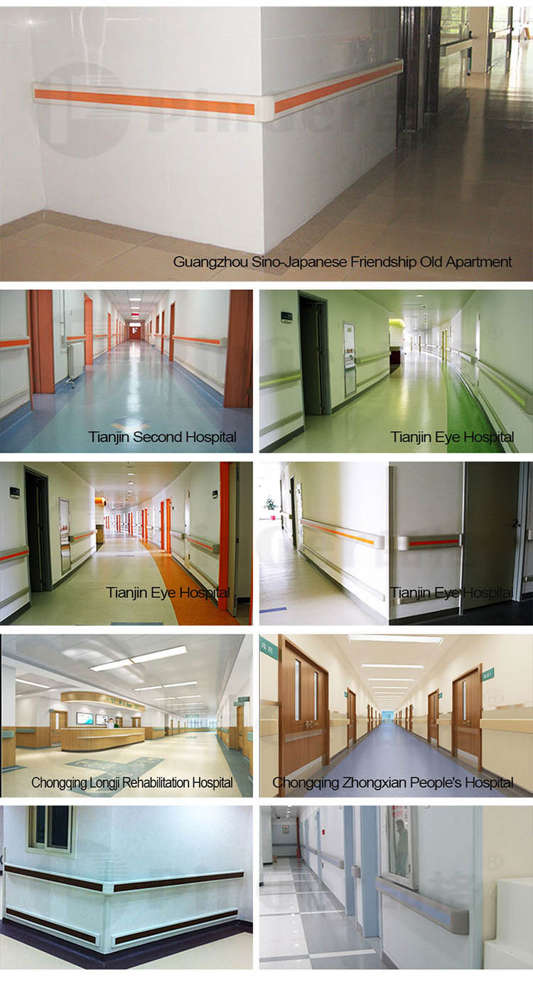  Pvc Plastic Hallway High Quality Handrail