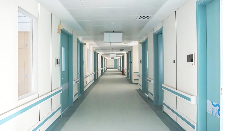 Schutzwand aus Vinylmaterialien für Krankenhäuser