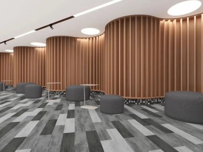 China PinGer Interweave Commercial Carpet  Eco-friendly Backing Flooring Interlocking Carpet Tile Hersteller