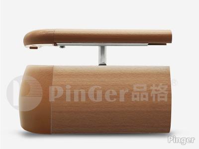 hospital hallway vinyl handrails