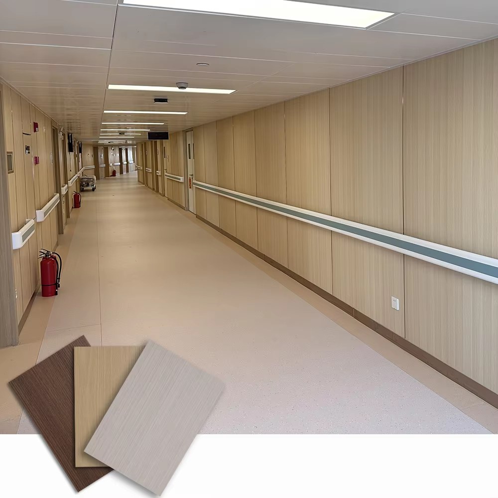 Fallstudie: Reduzierung der Wandwartung in Krankenhäusern mit antibakteriellen PinGer Hart-Vinyl-Wandpaneelen