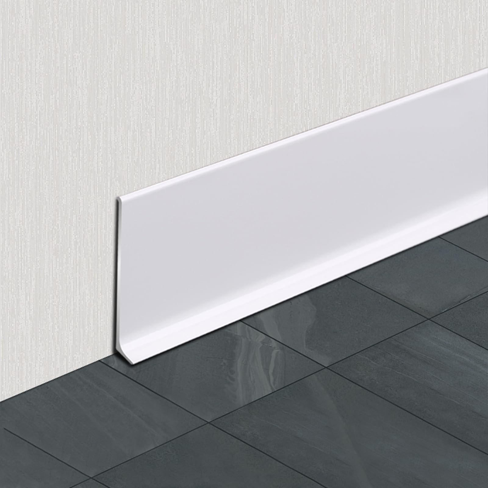 Hochschlagfester Wandsockel